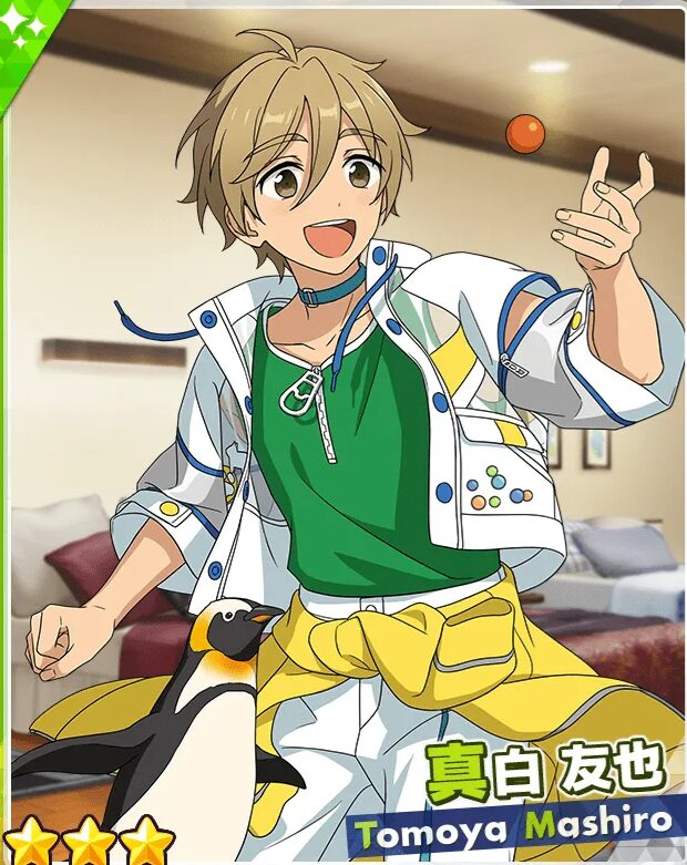 真白友也（Ra*bits）とペンギン「ホクトセンパイ」