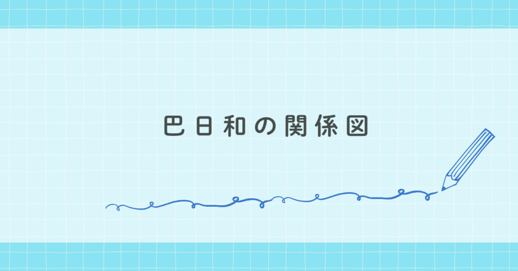 巴日和の関係図